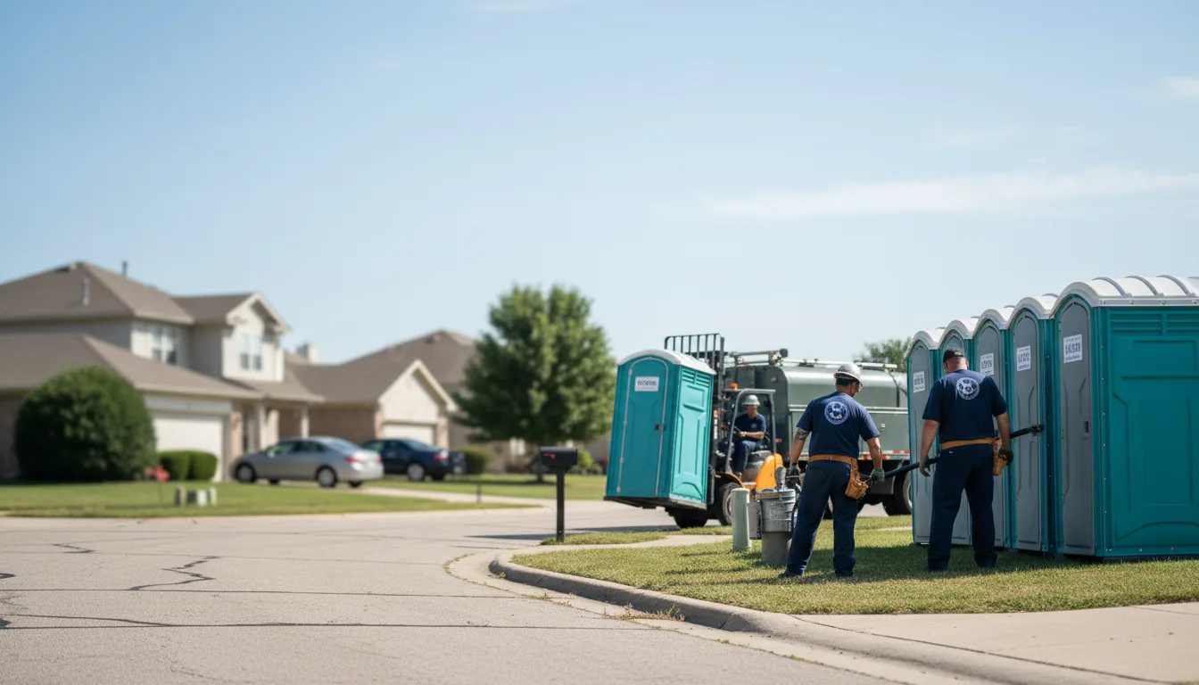 Porta Potty Rental in Woodcliff Lake, NJ near me